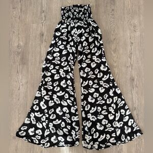 Show Me Your MuMu Leopard Wide Leg Pants